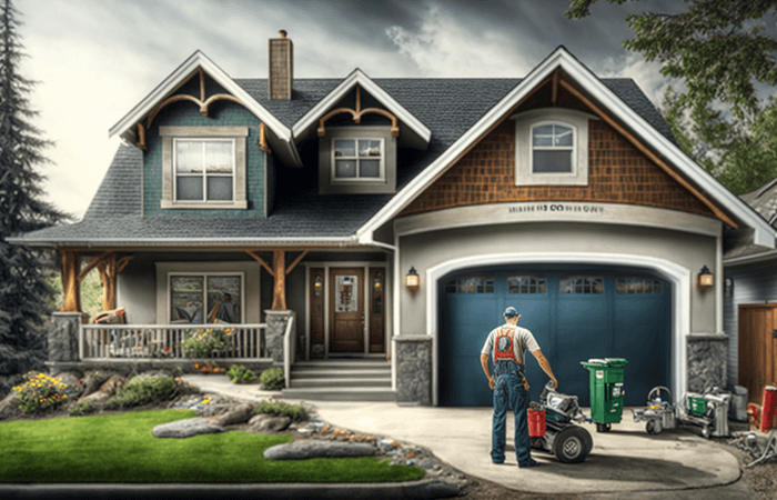 reparing hardscaping and landscaping